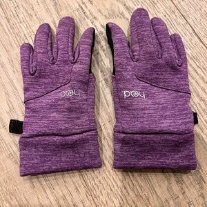 Purple Head' Logo Tech Gloves Kids XS As new condition